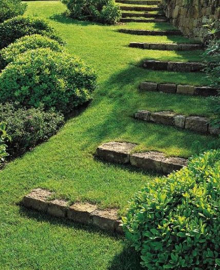 Diseño de jardines: Escalinatas en terrenos con desniveles