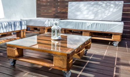 mesa de pallets